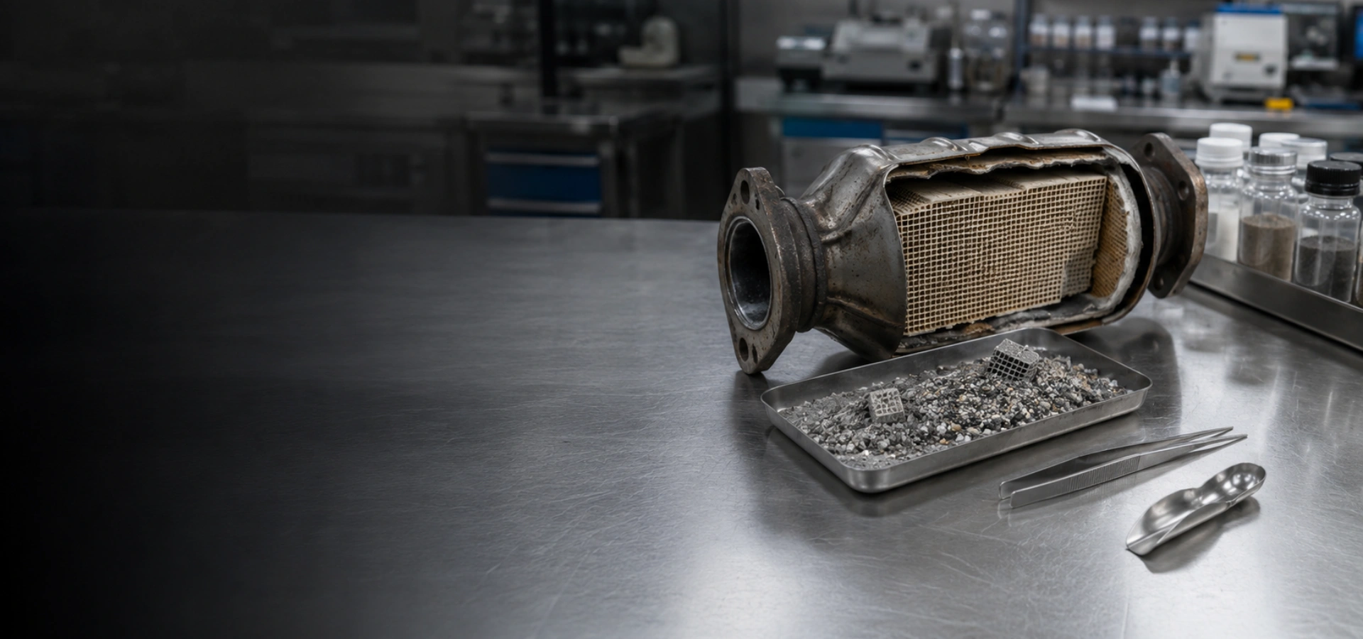 Precious metals recovery and catalyst recycling