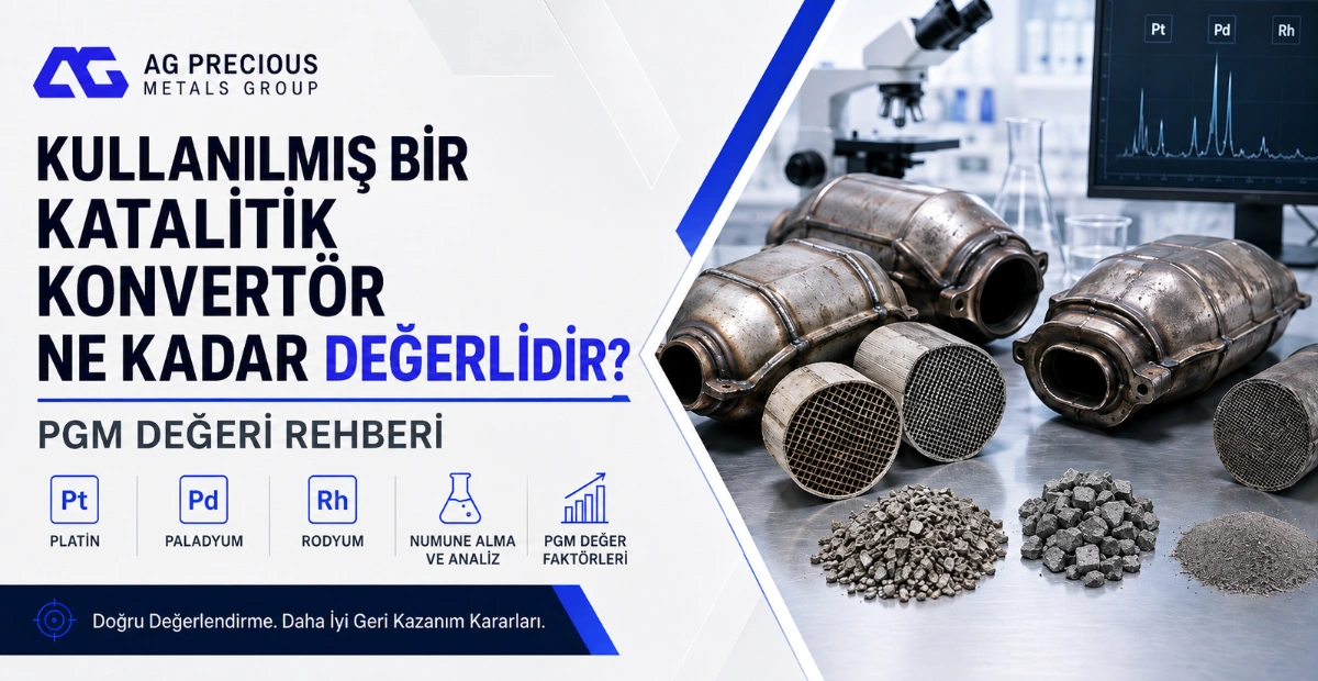 Kullanılmış Bir Katalitik Konvertör Ne Kadar Değerlidir? PGM Değeri Rehberi