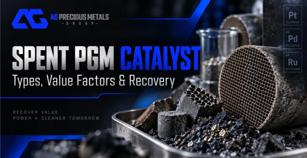 Spent PGM catalyst recycling and precious metal recovery